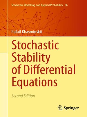 cover image of Stochastic Stability of Differential Equations